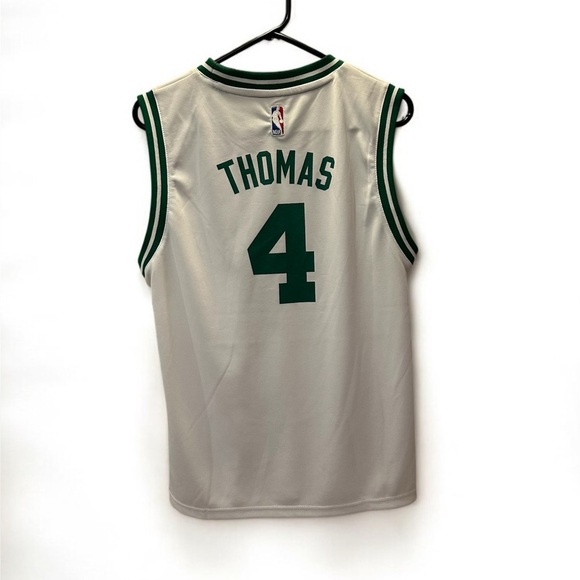 NWT Men's Boston Celtics Isiah Thomas Fanatics White Fast Break Replica Jersey - Picture 1 of 5
